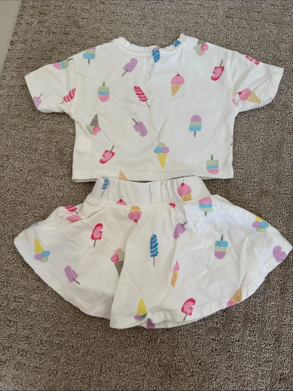 Baby Girl Ice Cream Outfits